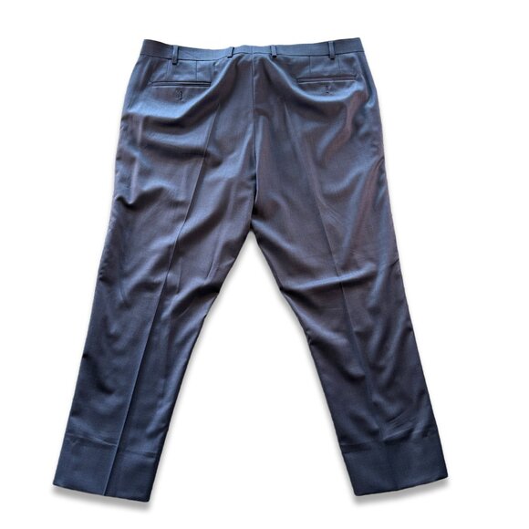 Michael Strahan 2-Piece Blue Wool Blend Wedding Suit Men's 44R 40x32 - Picture 5 of 16